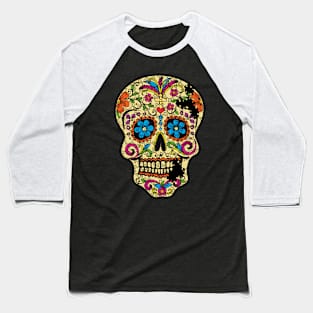 Sugar Skull Puzzle Baseball T-Shirt